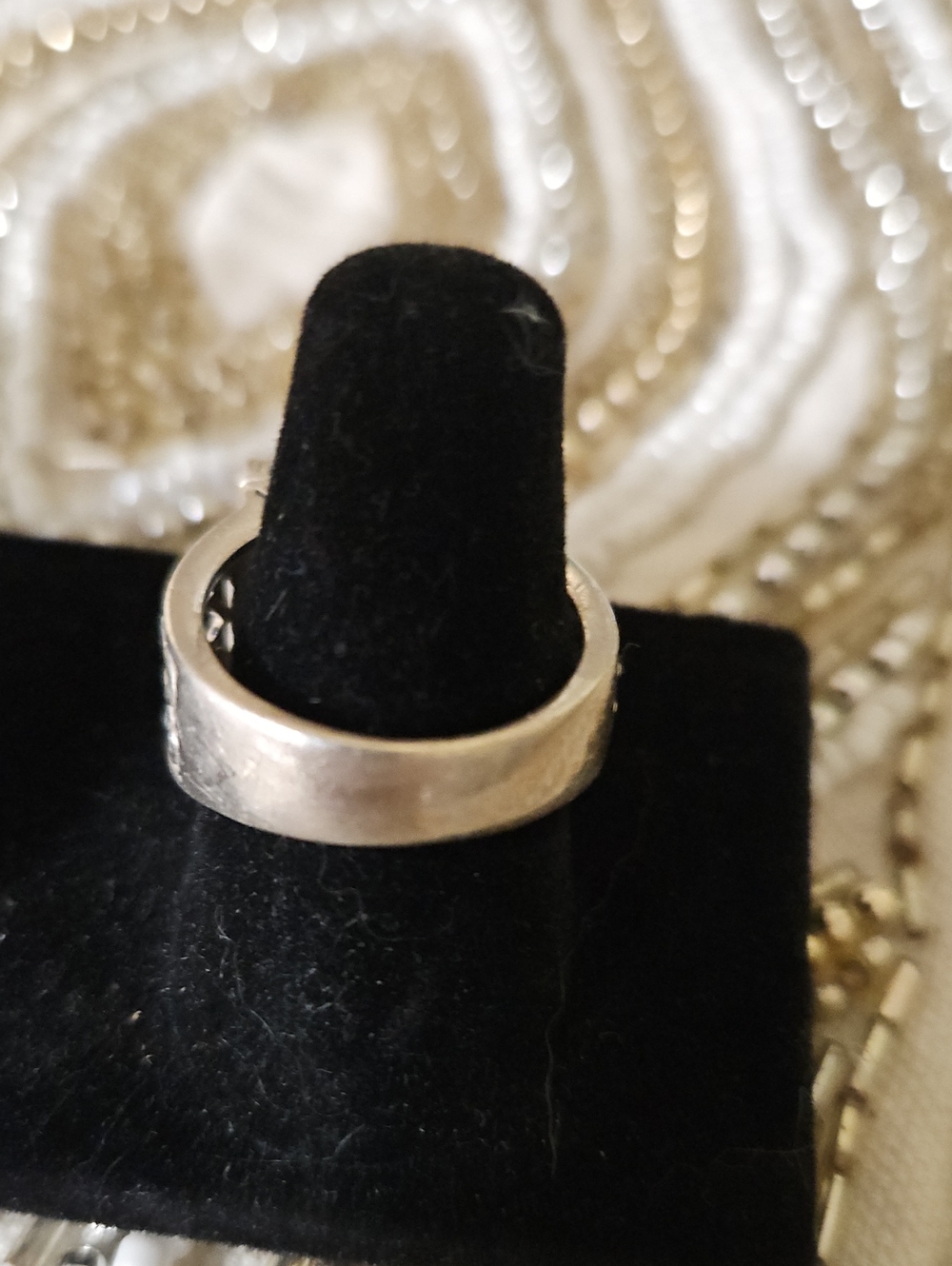 Sterling Silver Cushion-Cut Cubic Zirconia Statement Ring - Size 8 - Picture 9 of 12